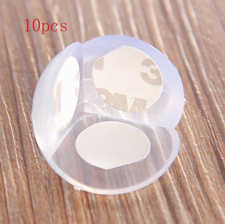 1/5/10pcs Baby Kids Safety Table desk Edge Corner Cushion Guard Softener PVC Bumper Protector: 10pcs