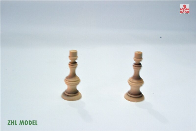 ZHL drewniane filary Model statku