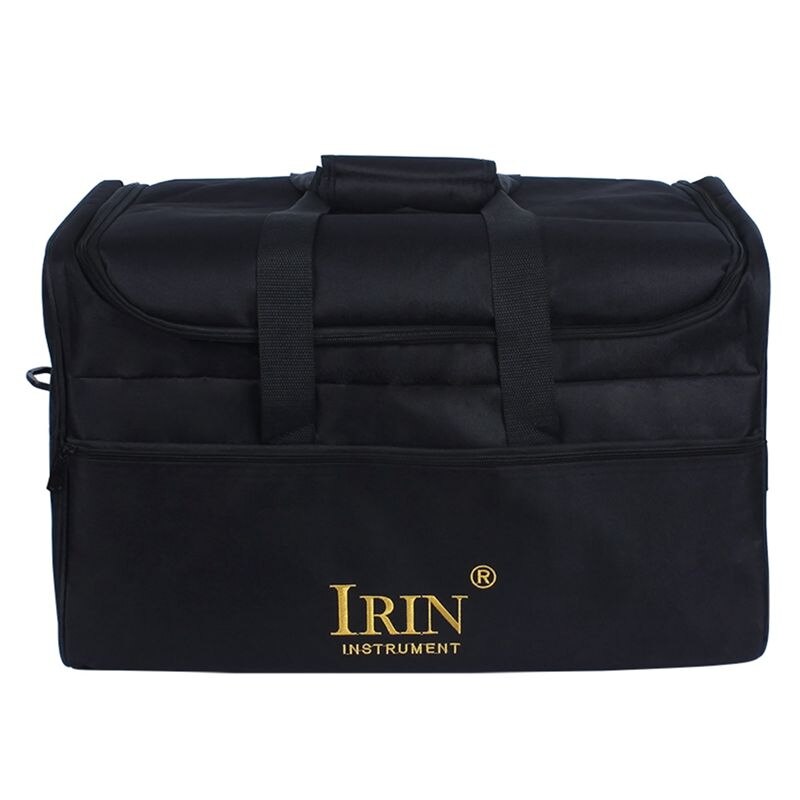 IRIN Standard Adult Cajon Box Drum Bag Backpack Case 600D Cloth 5MM Cotton Padding with Carry Handle Shoulder Strap: Default Title