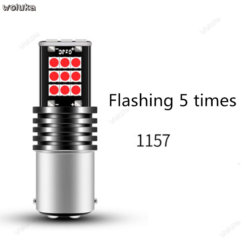 Flashing brake light 6th generation super bright car flashing LED brake light bulb rear light taillight CD50 Q04: H