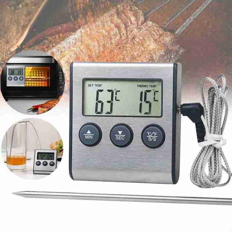 Elektronische Thermometer Food Bbq Digitale Display Thermo-Hygrometer Bbq Thermometer M7N0 TP700 X7A0