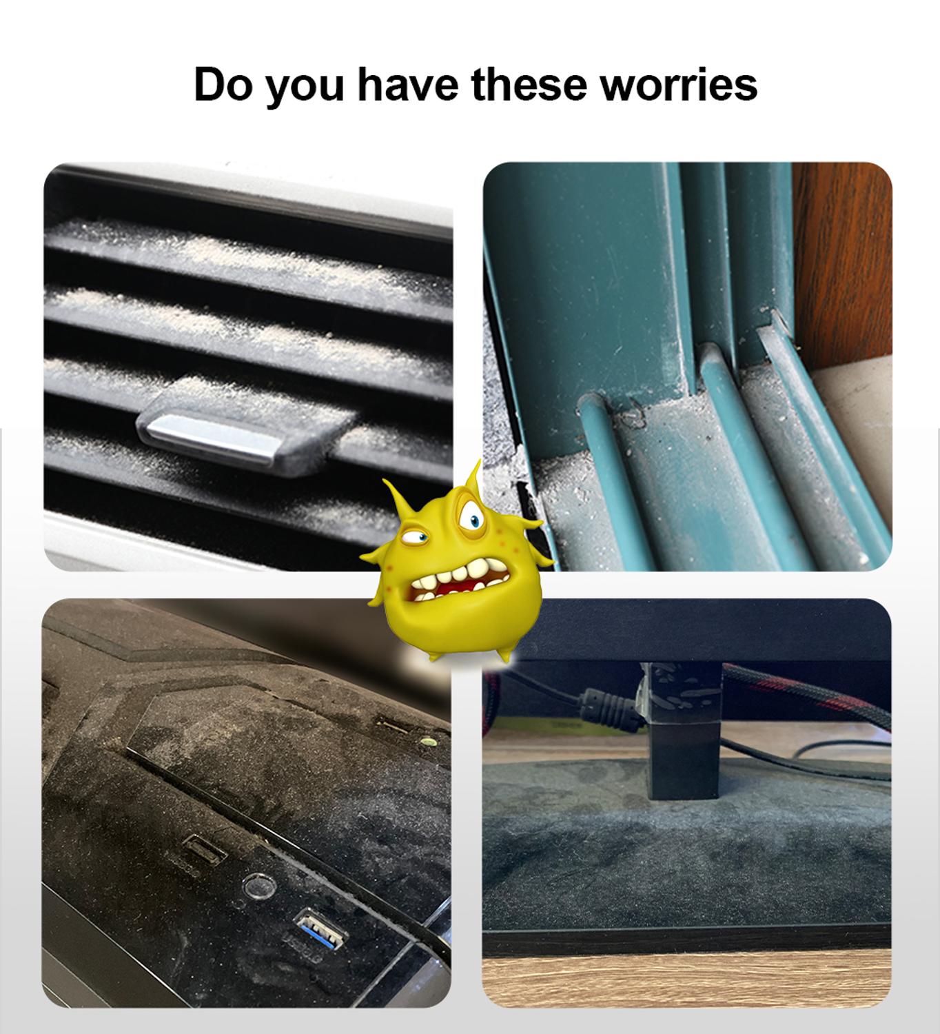 Soft Elastic Cleaning Scouring Pad Glue Magic Eraser Cyber Keyboard Super Clean Dust Stick Gel Pad Tools for Auo CAR keyboard