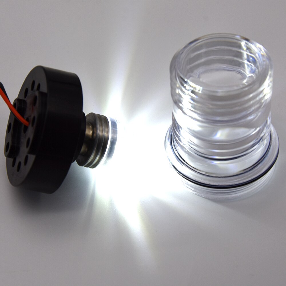 360 Graden Marine Boot Navigatie Anker Licht Super Heldere 12V Alle Ronde Boot Light White Lamp Zeilen Led anker Verlichting