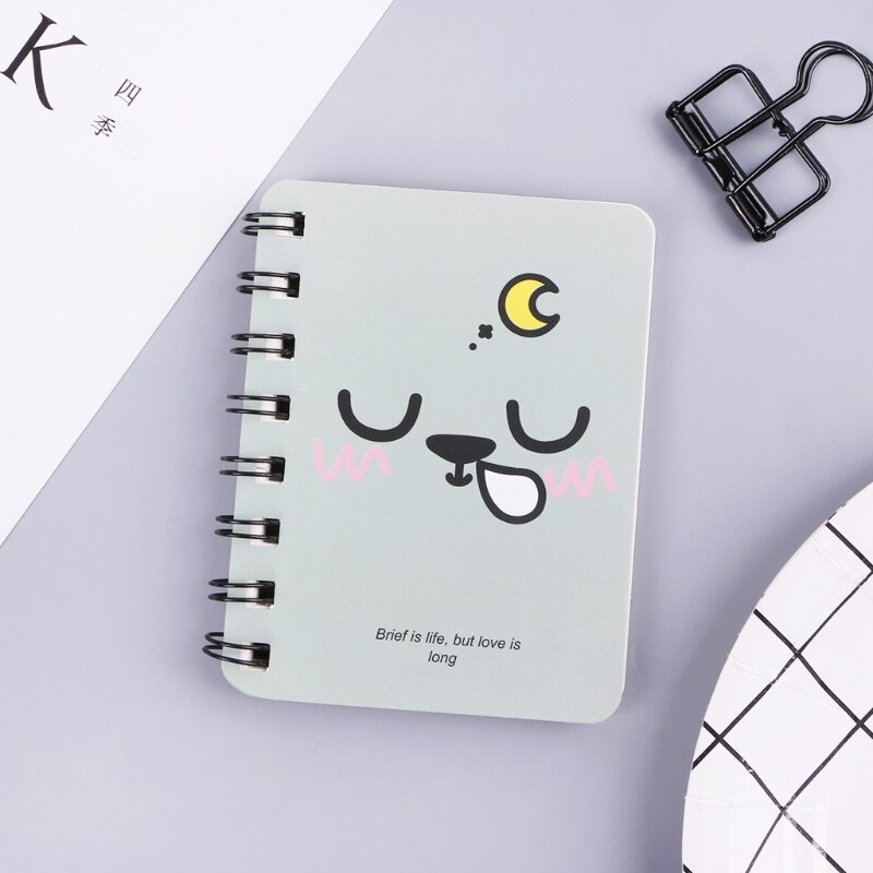 Klassiek notitieboek met spiraal Notebook Wachtwoordboek met Lock