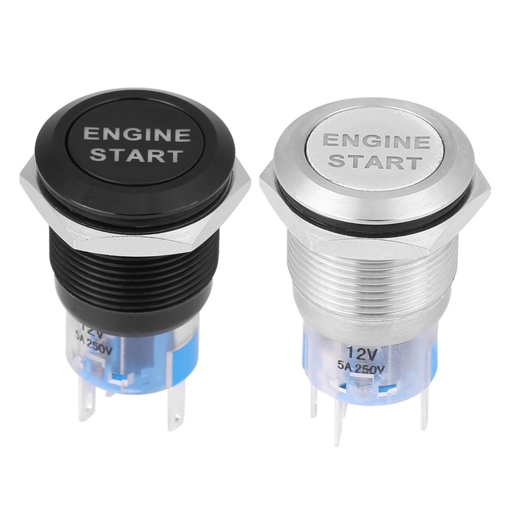 Car Engine Start Drukknop Ontsteking Starter Start Knop Schakelaar Vervangen Enginee Start 12V Waterdicht