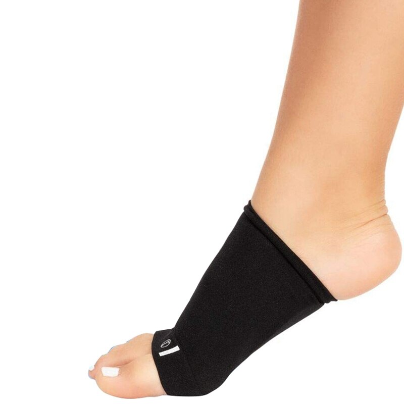 Arch Support Brace for Flat Feet 2-Pairs Plantar Fasciitis Support Brace - Compression Arch Sleeves Sock for Men & Women - Foot