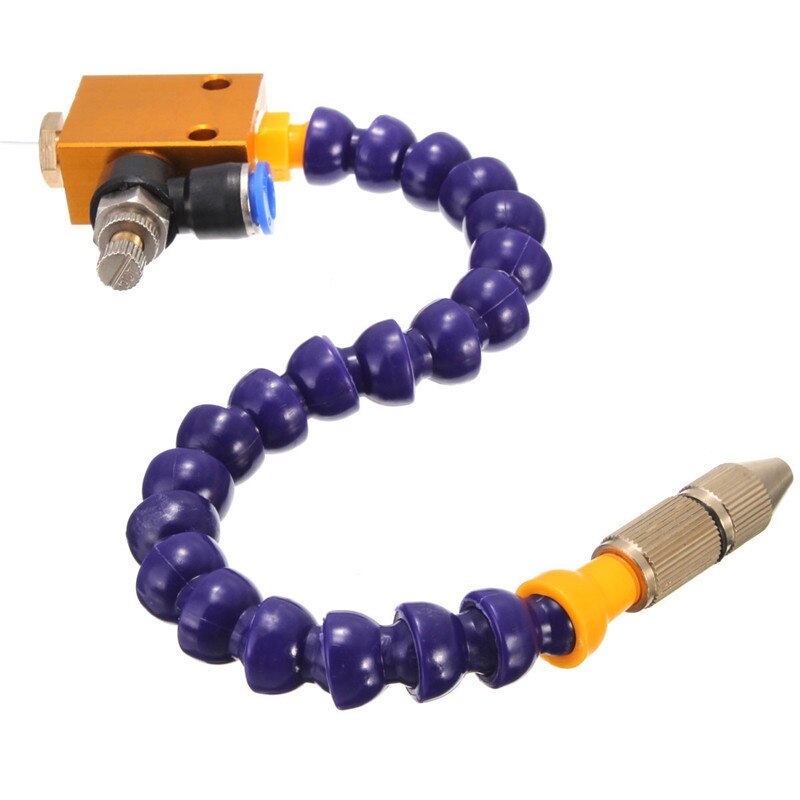 Système de pulvérisation de lubrification de brouillard de liquide de refroidissement de brume pour le tuyau d'air de 8mm CNC foret de moulin de tour