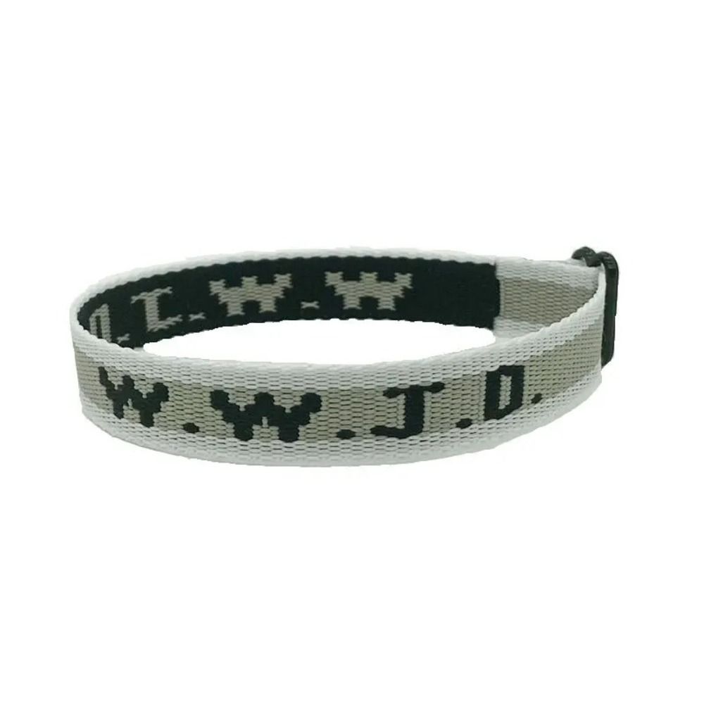 WWJD Bracelet en corde tressée ce qui ferait Jésus Bracelets faits à la main Bracelets religieux inspirants pour femmes hommes: VERMEIL
