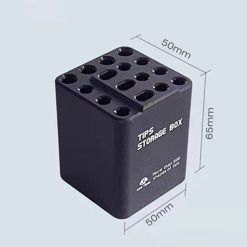 OSS TEAM W118 soldering iron tip Storage Box For Soldering Heater T210/110/C115/105/245/235/TS1200 tips storage tools