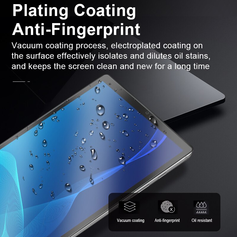 Screen Protector Gehärtetem Glas für Lenovo Tab M10 Plus, m10 Bildschirm Film für Lenovo Tab M10 FHD Scatch Proof HD Film