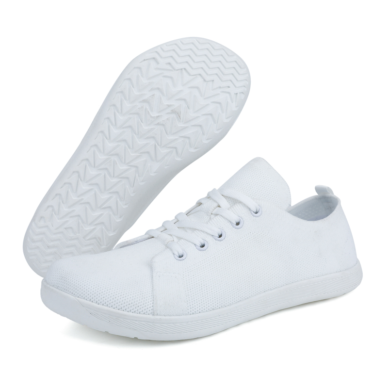 Chaussures Pieds Nus Maille - Homme/Femme, Bout Large, Lacets, Pointure US 11.5