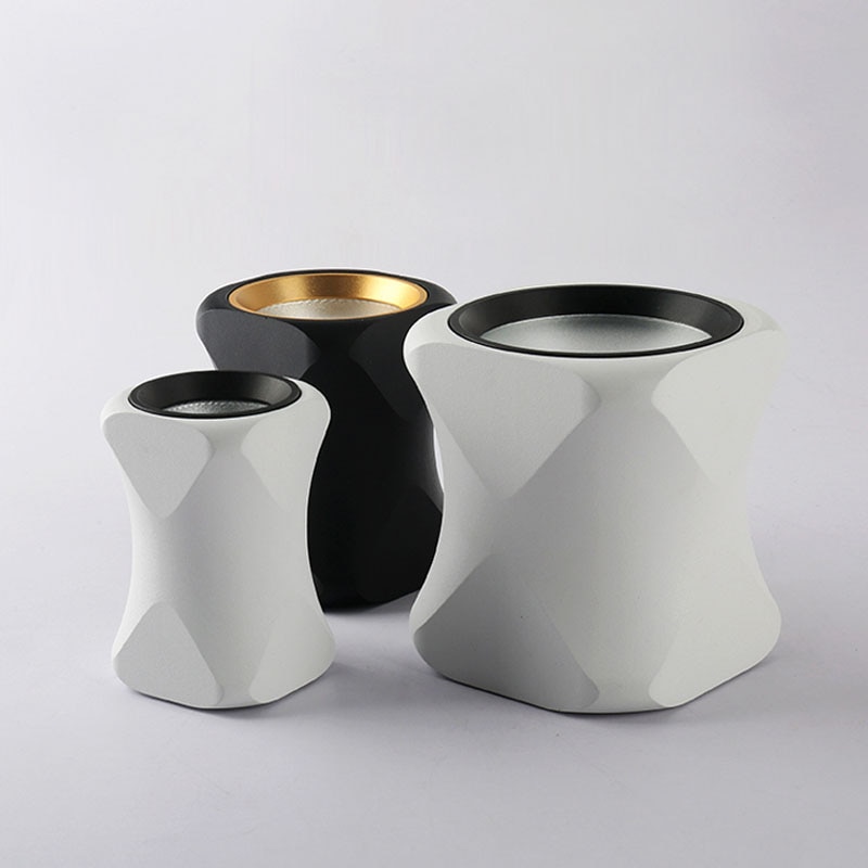 Nordisk sort hvid vægmonteret downlight cob loftsgang korridor verandalys stue downlight