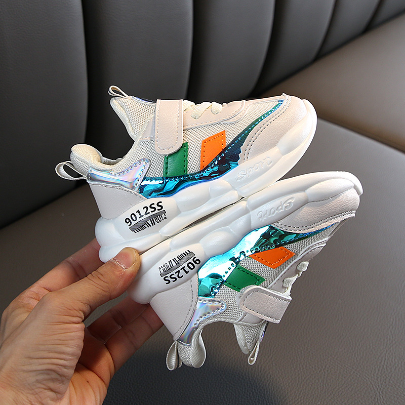 children's baby sports sneakers running shoes boys and girls toddler mesh casual Leisure shoes for baby sneakers: Beige / 27