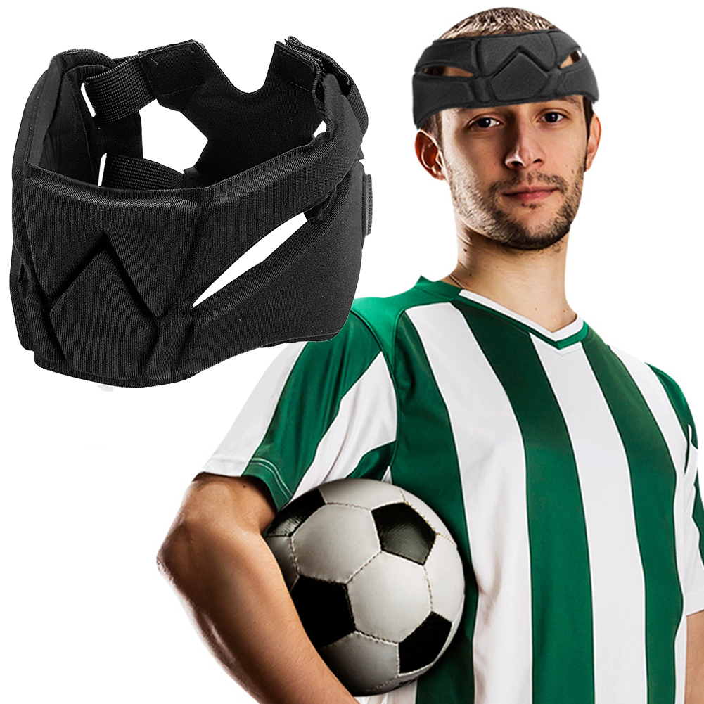 Goalkeeper Helmet Anti-Collision Sports Headband Protective Cap Head Protector for Soccer