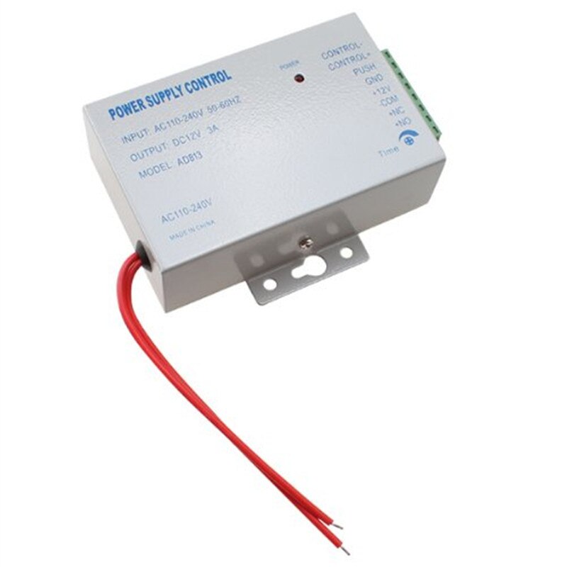 RFID Deur Toegangscontrole Systeem Kit Set + 180 KG Elektrische Magnetische Lock + 10 stks Rfid Key tags sleutelaanhangers + Power + Exit knop