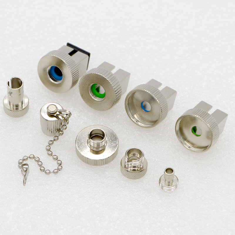 Optical Fiber Connector SC/APC/ST/ FC Optical Power Meter Conversion Adapter Coupler Flange Red pen Metal Head Special