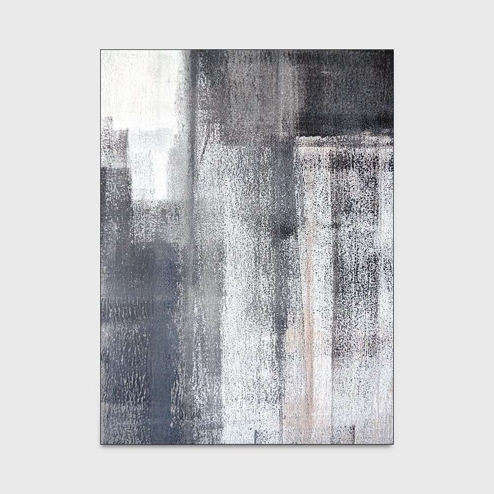 Alfombras de para sala de estar alfombras abstractas modernas simples sofá chino mesa de café alfombras tinta negro gris dormitorio alfombra