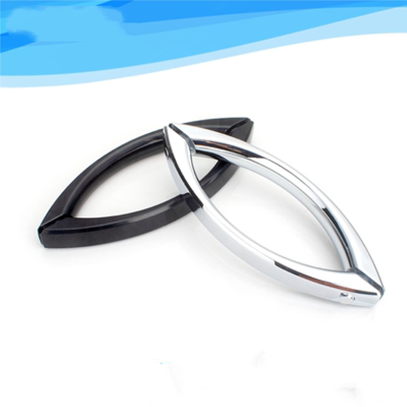 Shower room toilet push pull glass door push handle plastic 198mm200mm bilateral handle（LQ40）