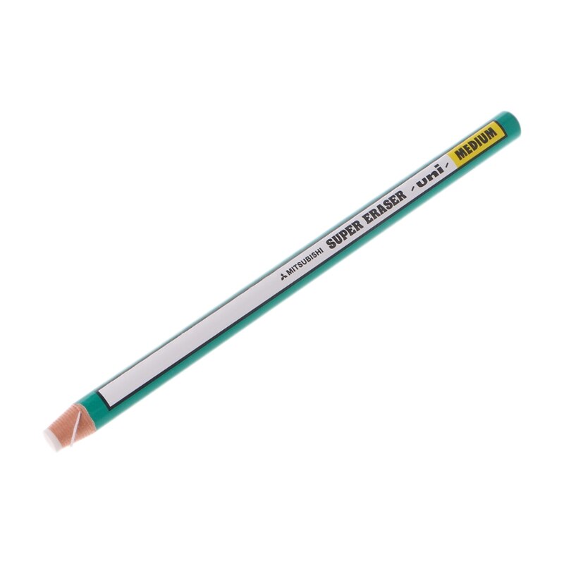 Pencil Shaped Rubber Paper Wrapping Eraser Students School Supplies