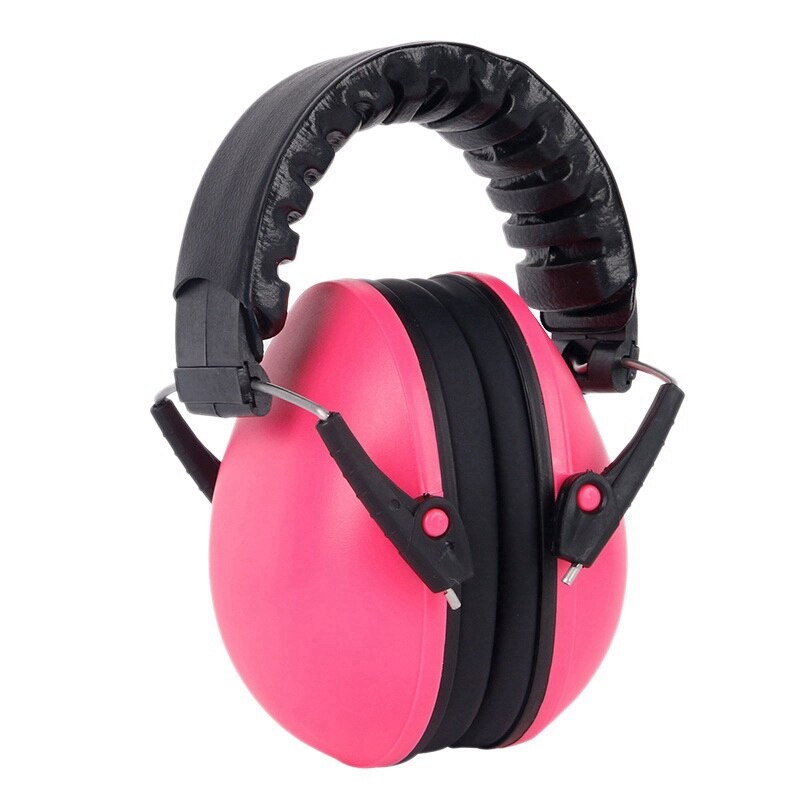 Anti-Noise Ear Muffs Noise Protection Hearing Protection And Noise Cancelling Reduction Ear Muffs Fits Children: pink