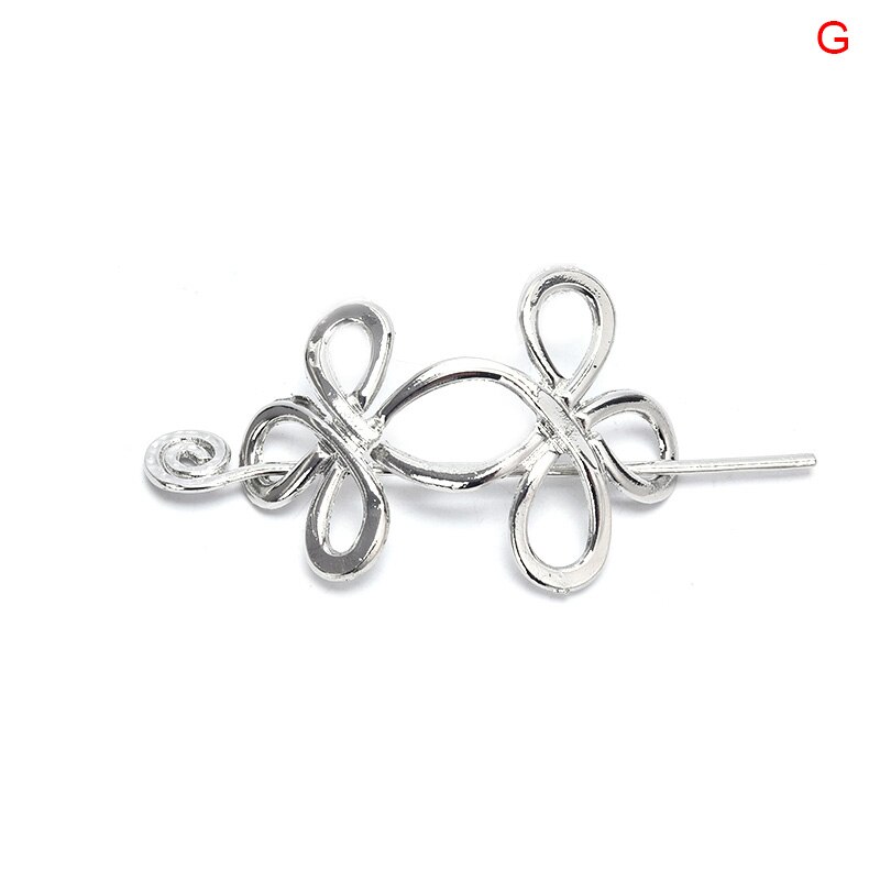 Viking Celtic Knotwork Hairpin - Women's Hair Jewelry - Metal Hair Stick: G