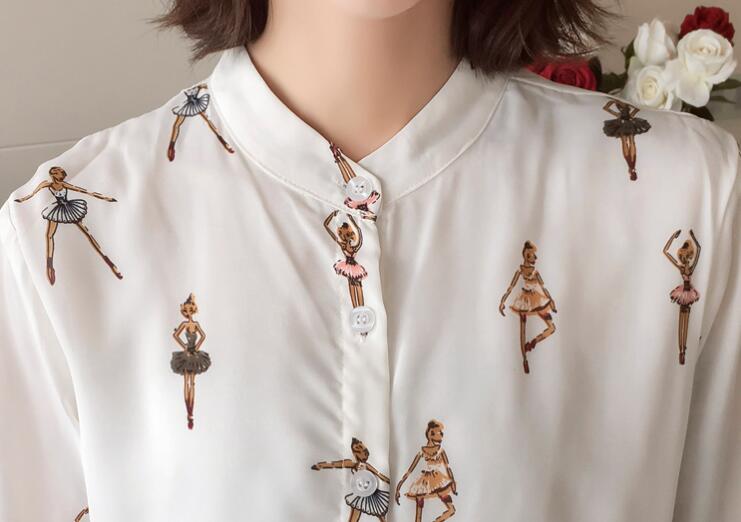 Robe de maternité plissée en mousseline de soie pour femmes enceintes, ample, imprimée, longues Blouses de grossesse, printemps et automne