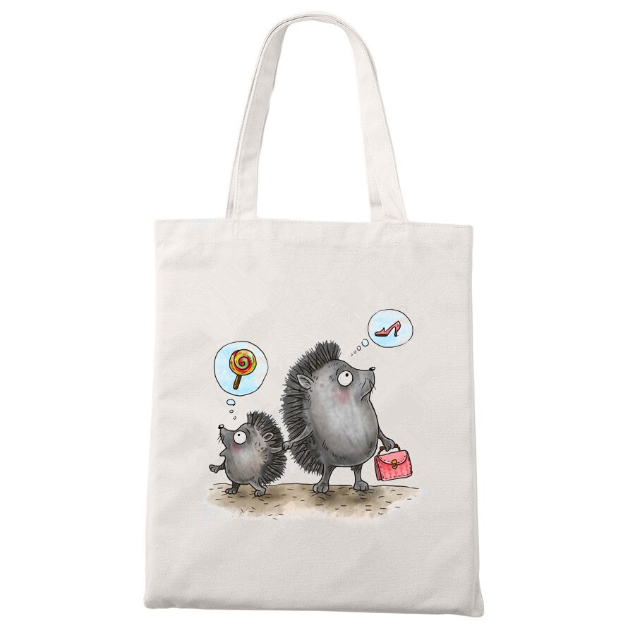 Grand Panier à Provisions Réutilisable Motif Chevaux & Animaux - 50L Sac Fourre-Tout Pliable Courses & Pique-Nique