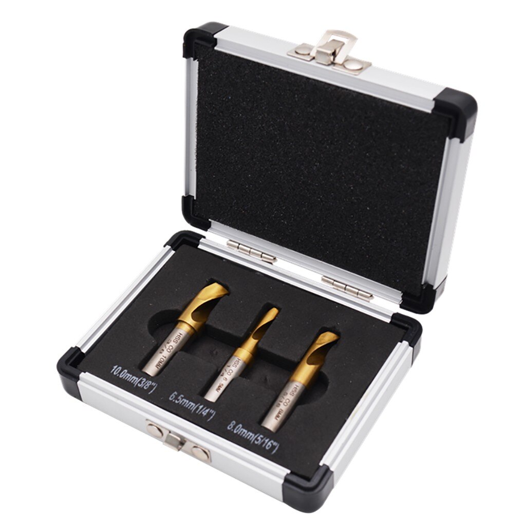 Welding Drill Spot-Weld Cutter Welding Drill Bit Tool Set High-Speed Steel Cobalt Titanium Lasting Durable
