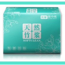 Youxuan Originele Pulp Natuurlijke Kleur Papier Extractie Natuurlijke Bamboe Pulp Tissues Papier Geen Tissue Toegevoegd Huishoudelijke Sanitaire