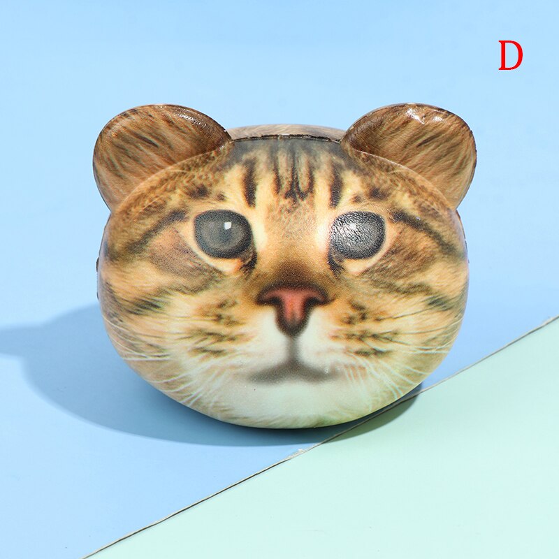 Gesimuleerde kleurenprint panda hoofd langzaam stuiterend dierenhoofd decompressie speelgoed: 4