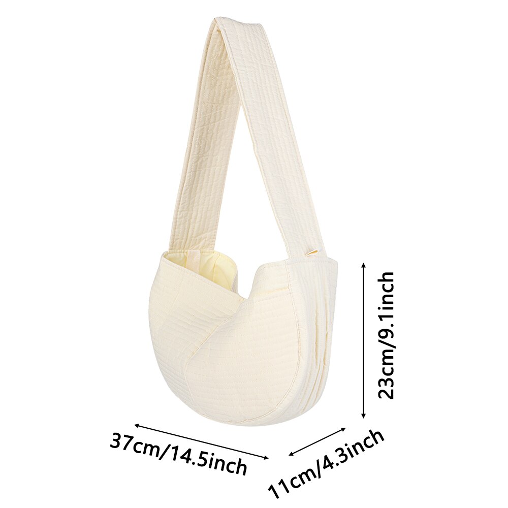 High Capacity Breathable Pet Knapsack Cat Dog Single Travel Canvas Outing Shoulder Package Cross-Body Package Pet Supplies