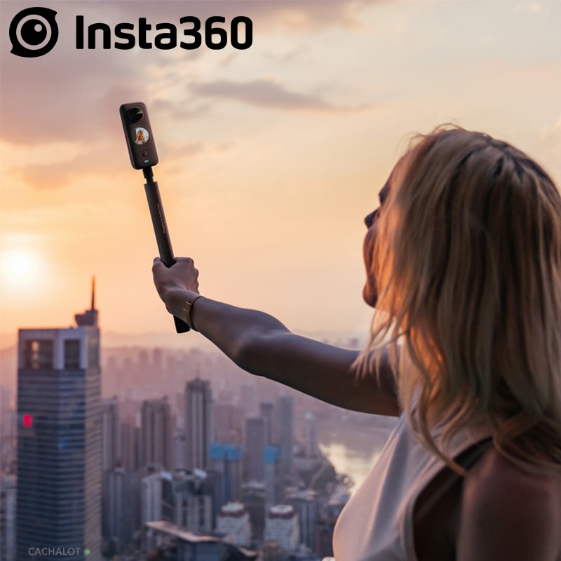 Insta 360 en  x2 usynlig selfie -pinne