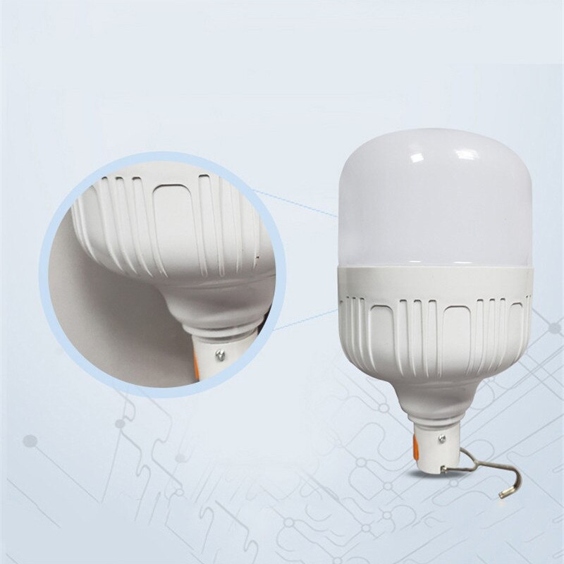 Household 15W Rechargeable Emergency LED Light Buld LED Saving Energy Intelligent Switch Blackout Emergency USB Bulb