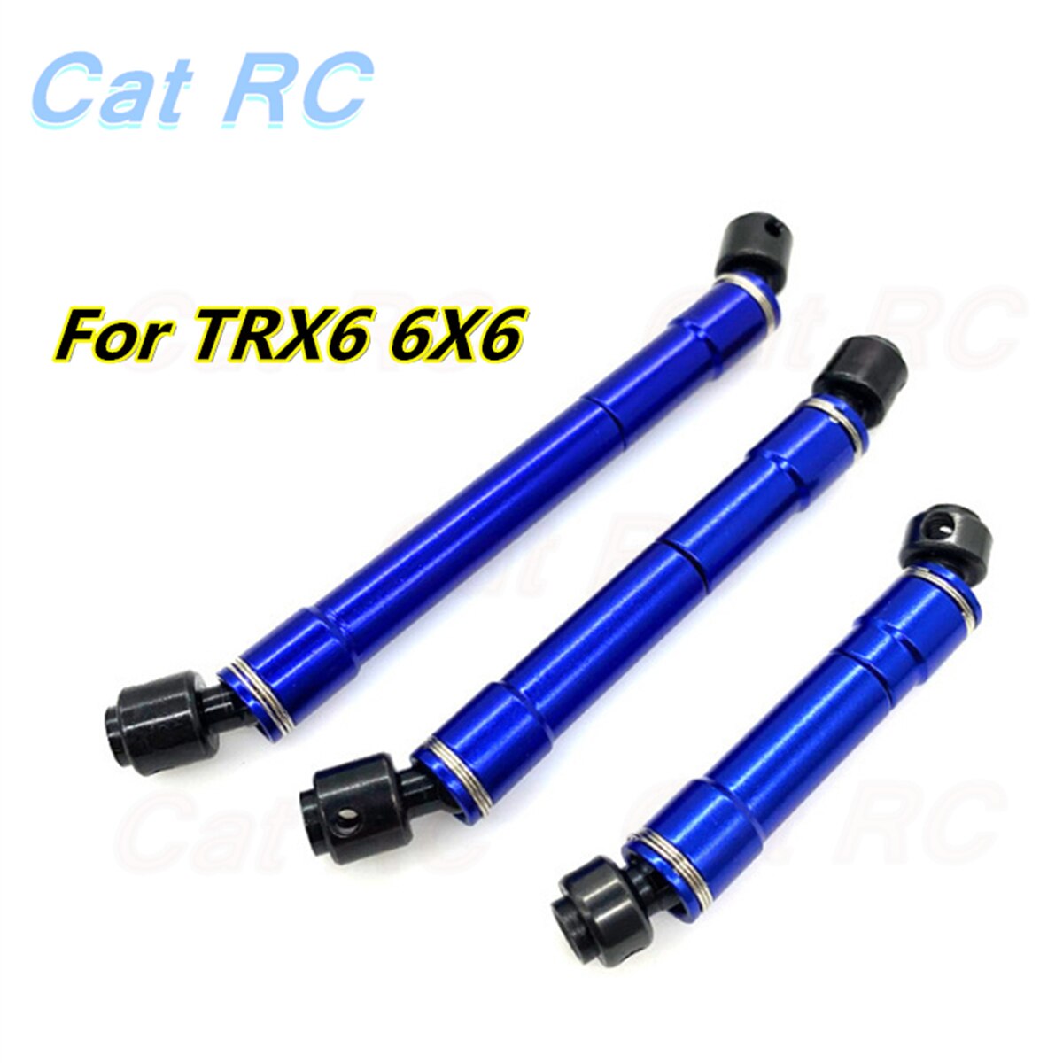 Traxxas TRX6 Metal Front Rear Bumper Roof Luggage Rack Chassis Armor Skid Plate Ladder CVD Brake Disc Trunk Panel RC Car: 1 set CVD