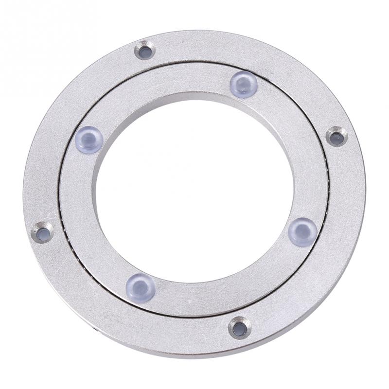 4/6/8/10 Inch Rotating Heavy Duty Turntables Dining Table Bearing Aluminium Alloy Lazy Susan Turntable Bearing Kitchen Gadgets: 4inch