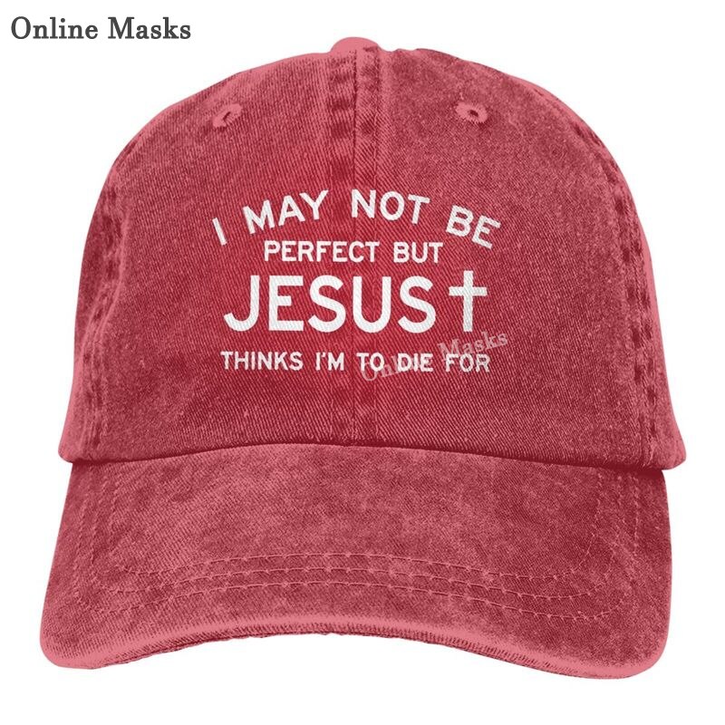 Denim Cap Jesus The Way The Truth The Life Baseball Dad Cap Adjustable Classic Sports for Men Women Hat: 17