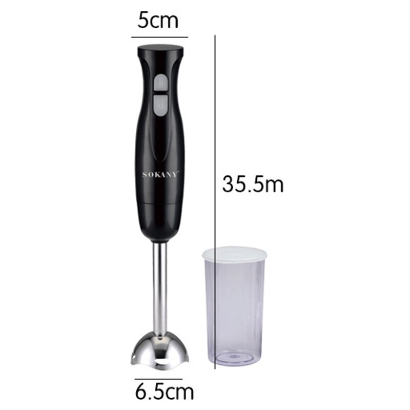 SOKANY 200W mélangeur électrique alimentaire mélangeur cuisine détachable poche mélangeur oeuf batteur légumes support mélange ue Plug