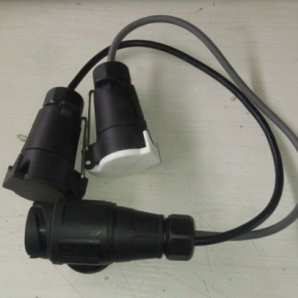 13 Pin to 7 Pin Adaptor Trailer Extension Lead Caravan Towing Socket Plug Board Connectors Car Accessories
