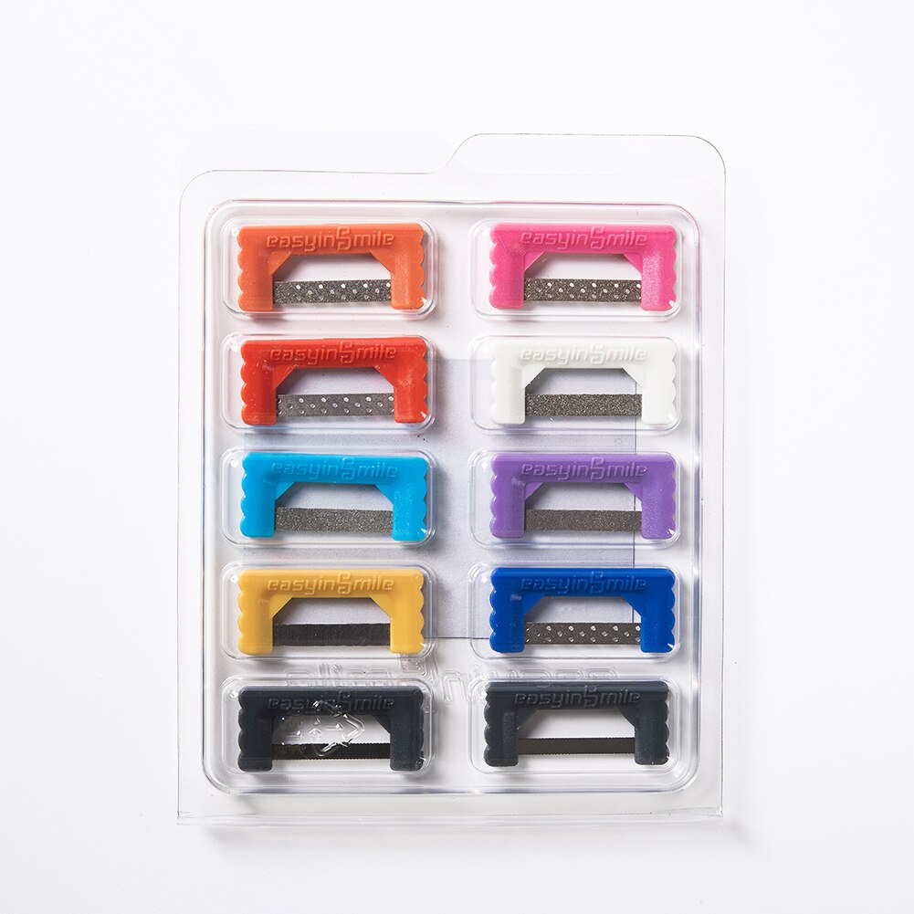 EASYINSMILE Dental Strips Orthodontic Interproximal Enamel Reduction IPR Plus Polishing Kit Oral Molar Adjacent Hand Use