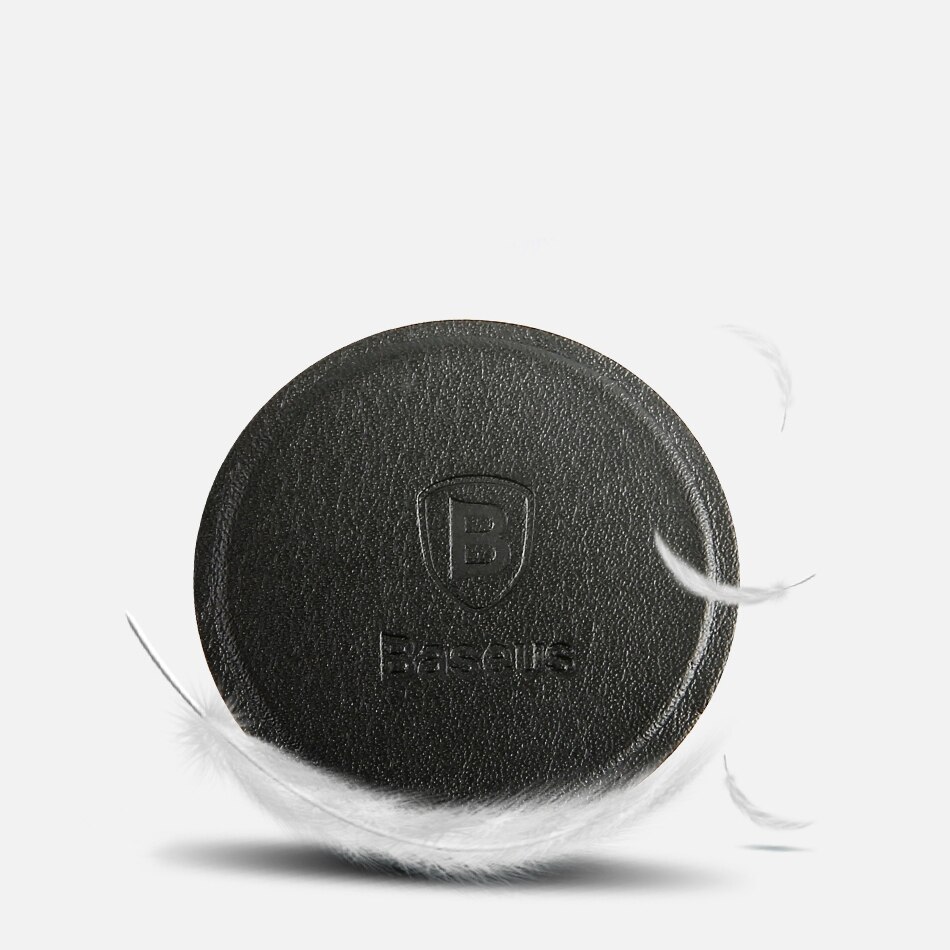 Baseus disque magnétique pour support de voiture, pour support de voiture pour téléphone, 2 pièces de feuilles de fer en métal et en cuir, utilisation de plaques, support magnétique pour support Mobile