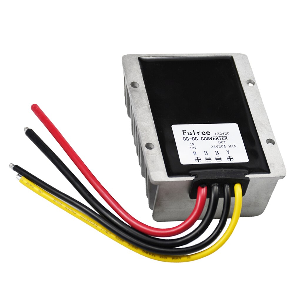 Voltage Regulator DC DC 10-23V Step UP to DC 24V 20A Buck Transformer 12V to 24V Converter