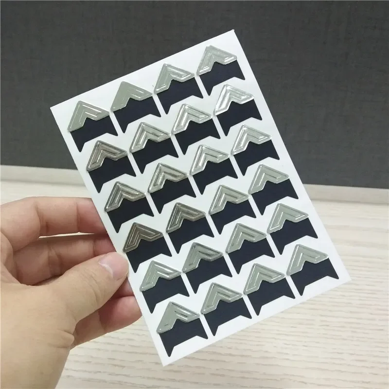 DIY Photo Album Frame Decoration, Scrapbooking Protect Stickers, 5 Sheet Sticker Paper: Orange
