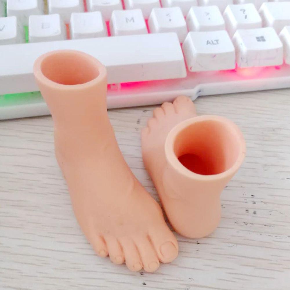 Nieuwigheid grappige vijf vingers open handpalmen en vingers set speelgoed rond het kleine handmodel halloween speelgoed