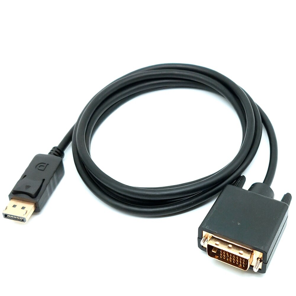1.8M Professionele Dp Naar Dvi Converter Kabel Displayport Male Naar DVI-D 24 + 1Pin Man Display Adapter Kabel Voor monitor