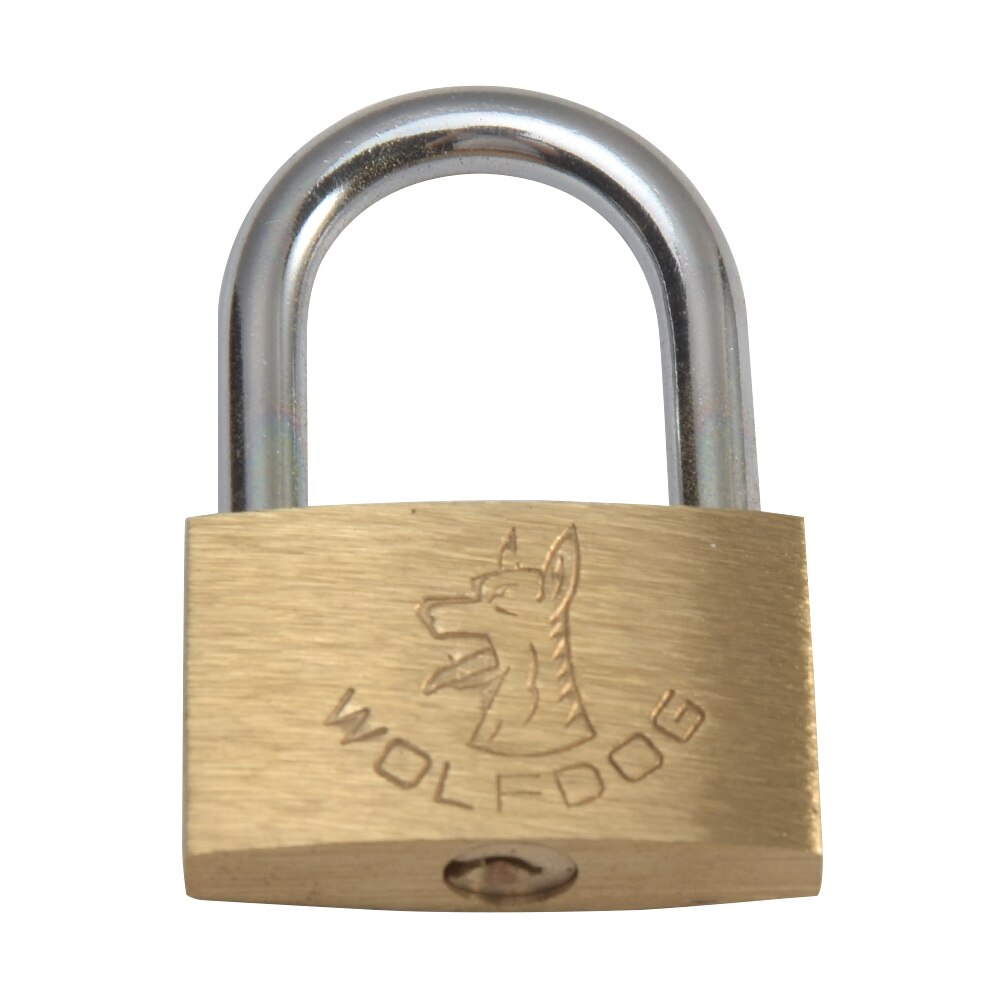 Kłódka, mini kłódka miedziana robić szafek z 3 kluczami kłódki podróżne robić bagażu siłownia Szafka wilk placki wzór