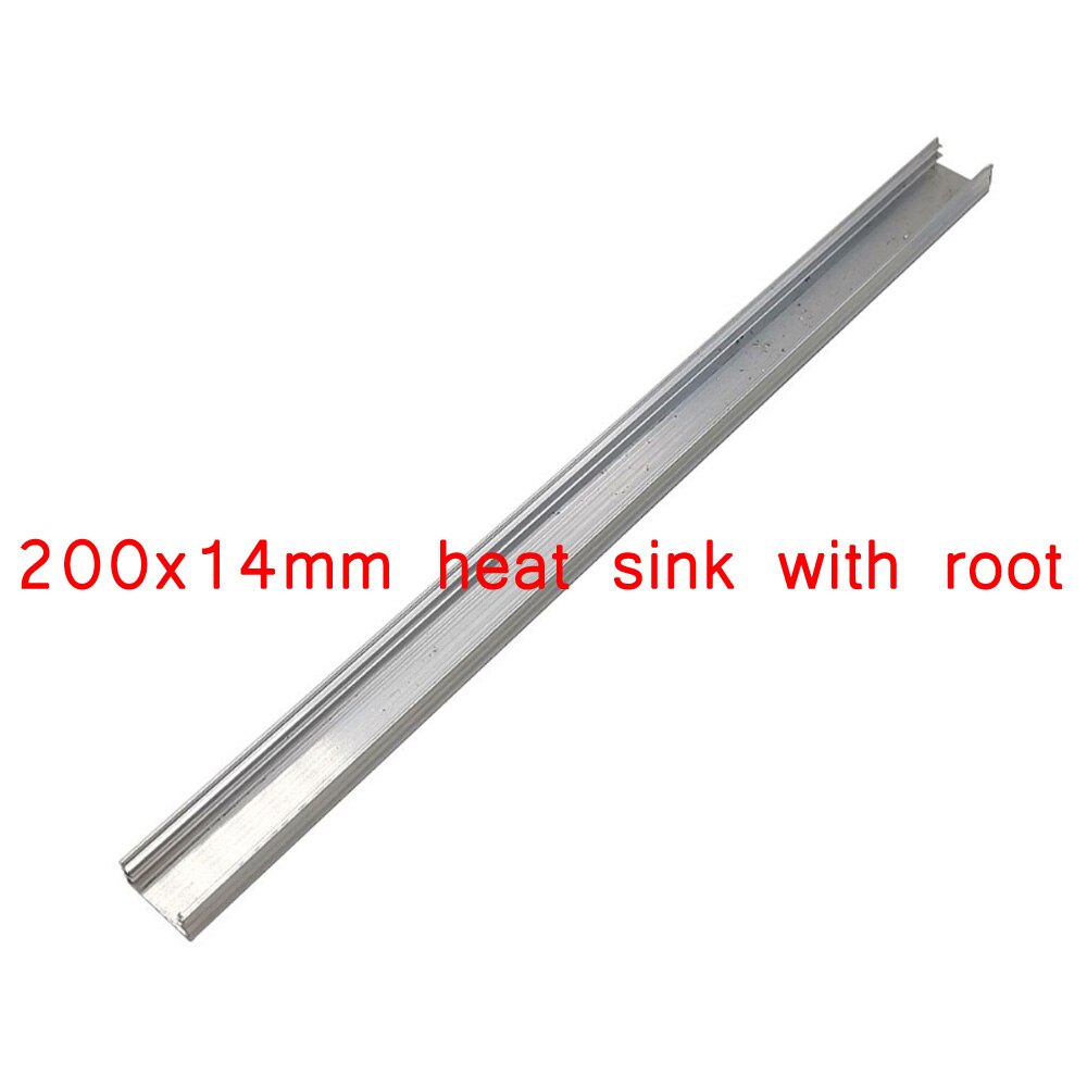 200 x 10mm lange strip cob lichtbron led lichtstrip 10w highlight 12v rood groen blauw wit licht 20cm: Speciale koelplaat