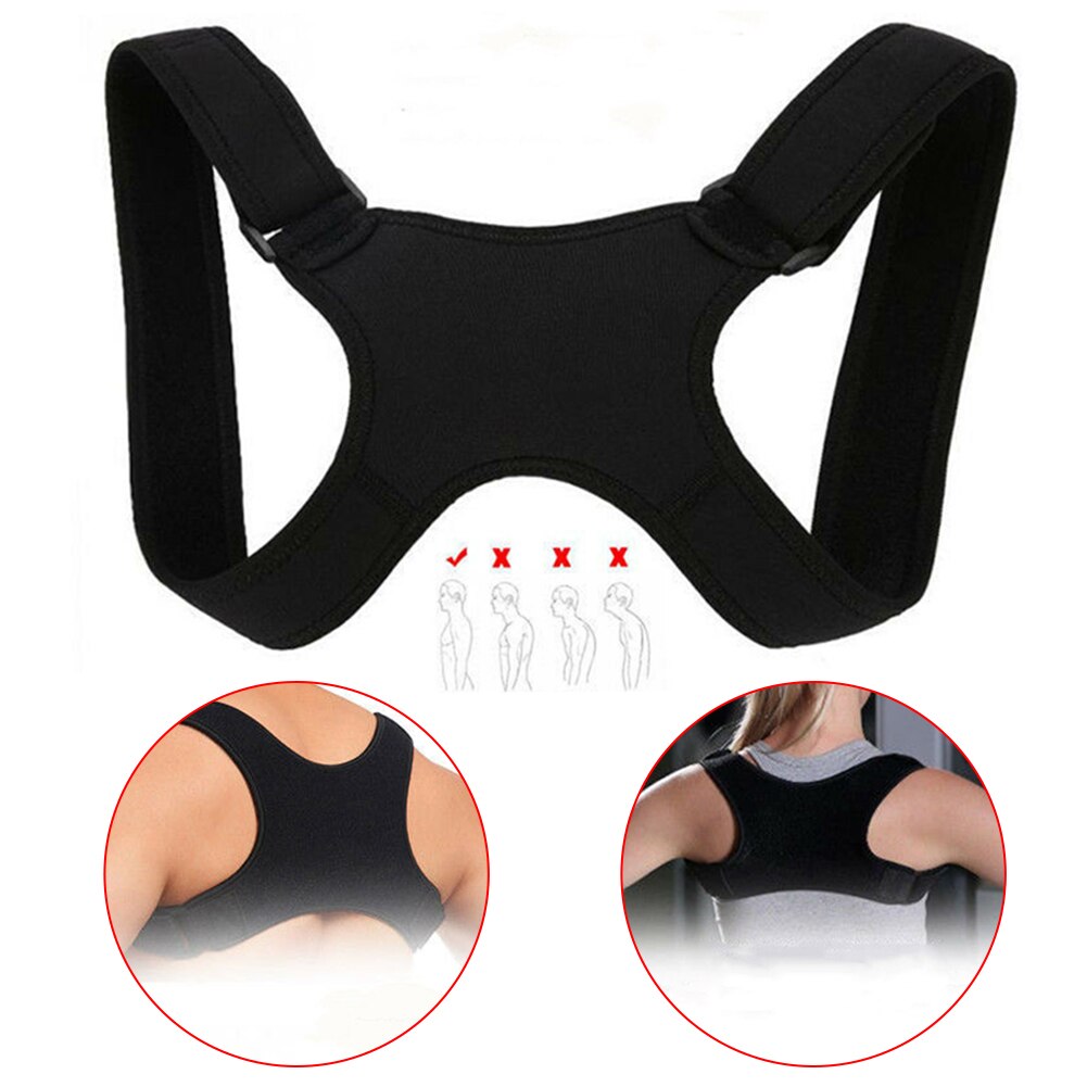 Vrouwen Mannen Houding Corrector Body Brace Slechte Rug Lumbale Schouder Ondersteuning Belt Houding Correctie Riem Terug Correctie