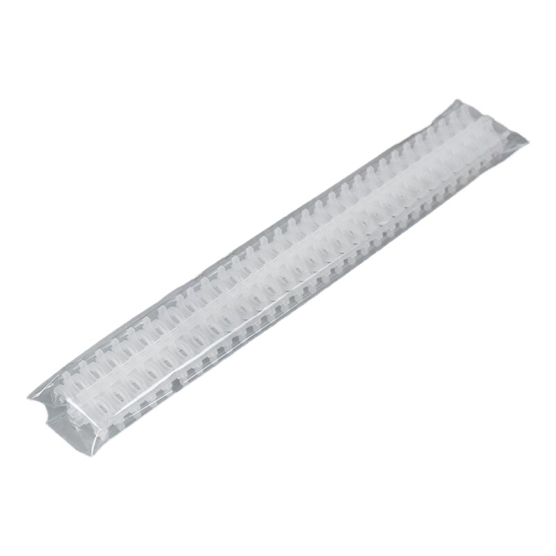 5Pcs 30 Gaten Boek Ring Loose Leaf Binder Spiral Ringen Binding Coil Stekels Plastic Notebook Binder Spiraal Coils Voor diy: T-10