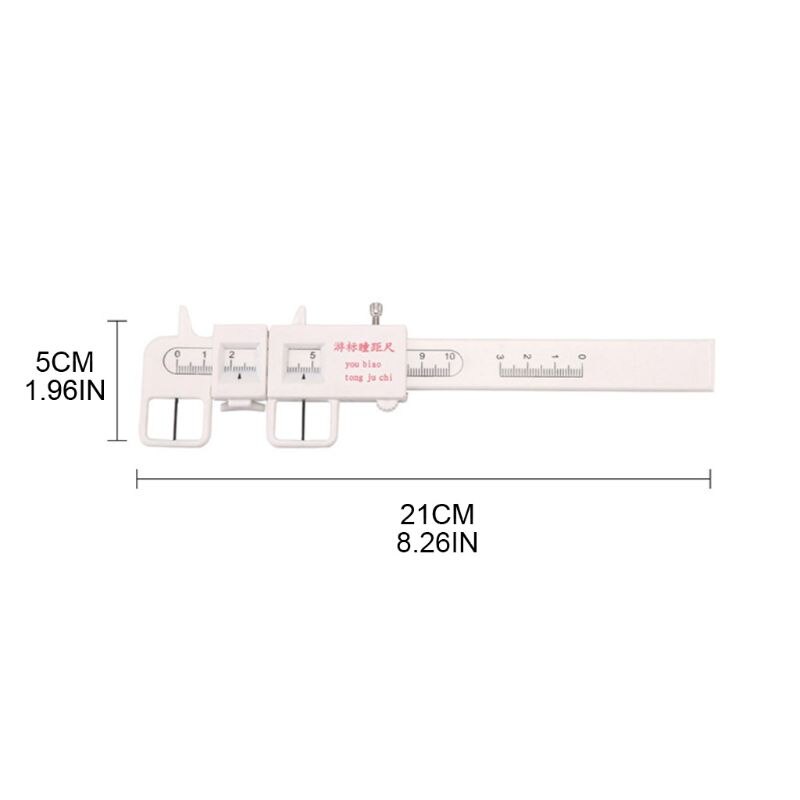 Optical Vernier PD Ruler Pupil Distance Meter Measure Device Kit for Hospital Eye Ophthalmic Tools