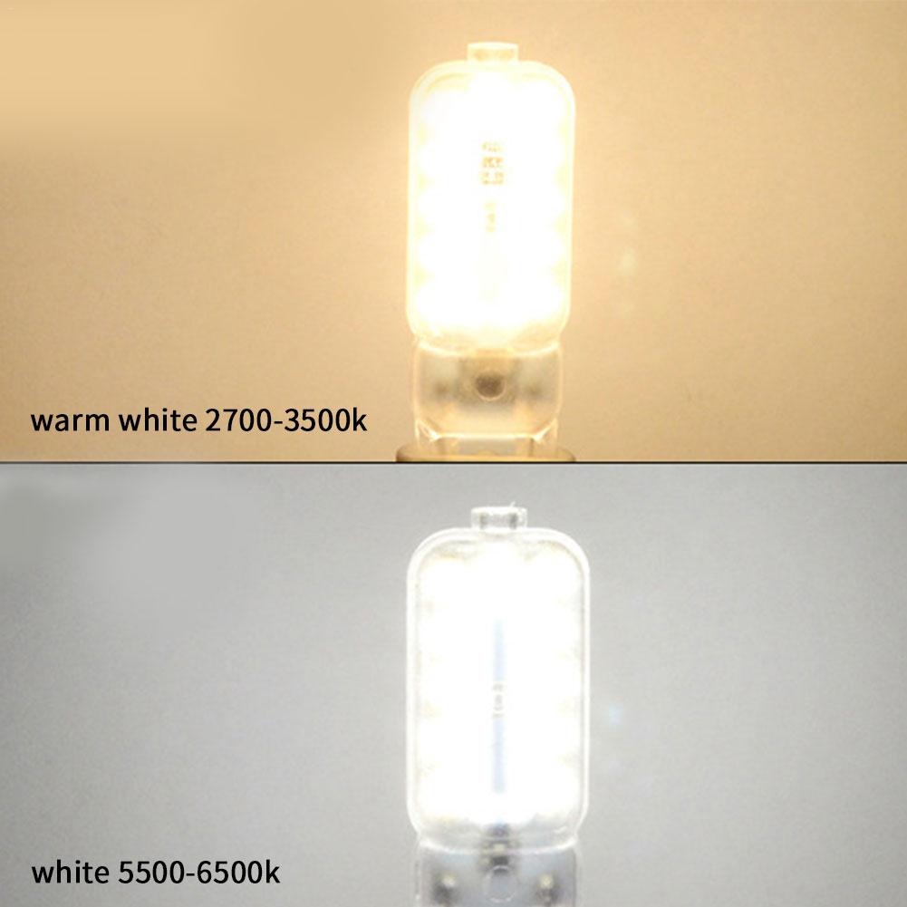 G9 LED Light 220V Dimmable Bulb SMD 2835 Spotlight For Crystal Chandelier Replace Halogen Lamp 360 Degree Lighting